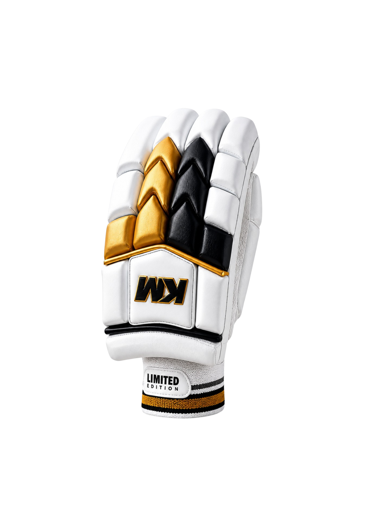 KM Elite Limited Gold Edition Batting Gloves